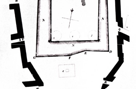 Ground plan of Liverpool castle